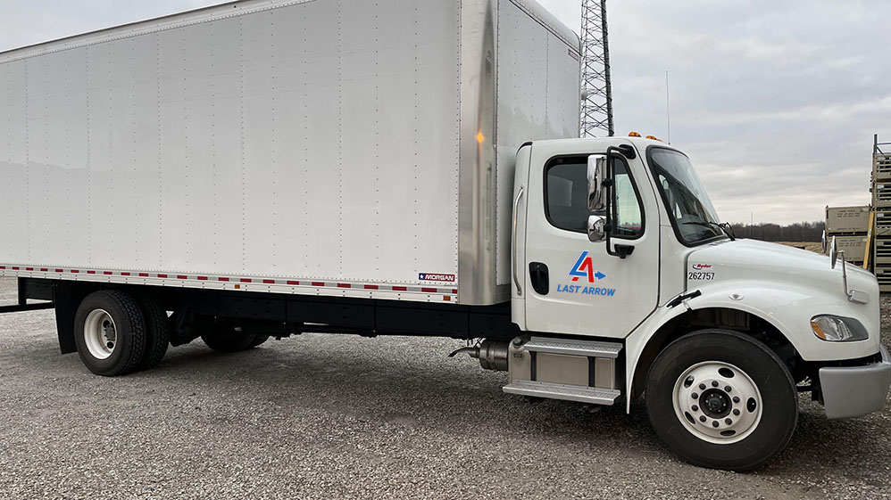 Last Arrow Manufacturing delivery truck